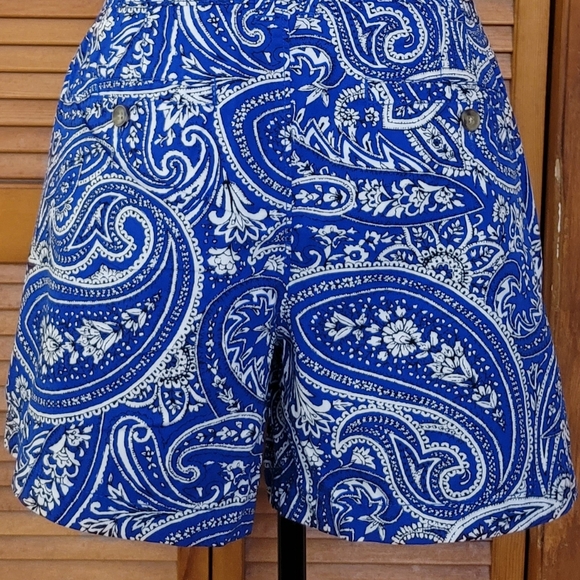 NWT Old Navy Floral Paisley Shorts Size 12 - Picture 12 of 14